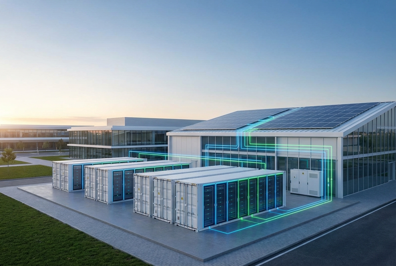 O papel das baterias (BESS) na estabilidade e autonomia energética empresarial